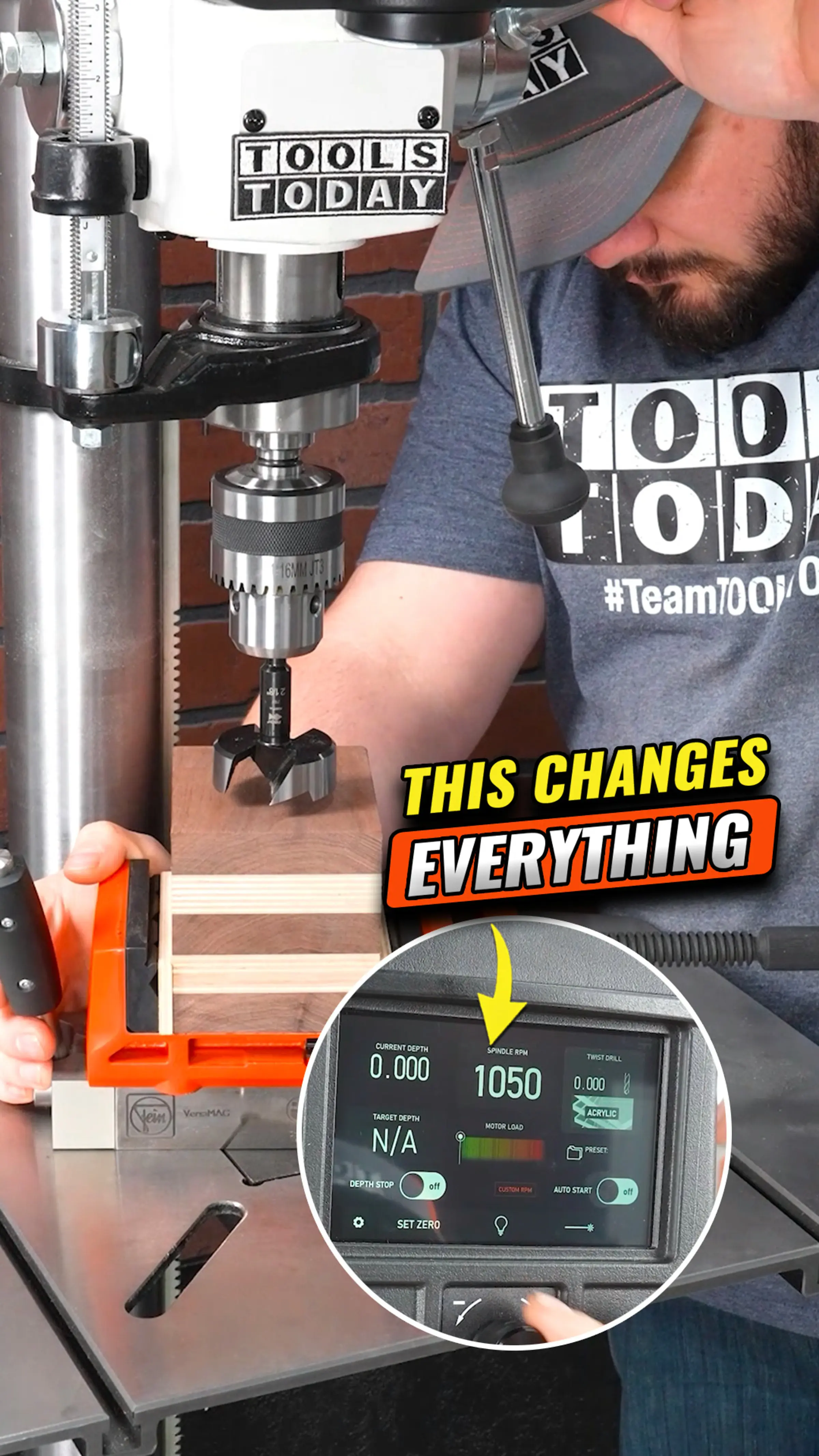 Cette perceuse à colonne a révolutionné ma façon de travailler - Perceuse à colonne JET Smart | ToolsToday