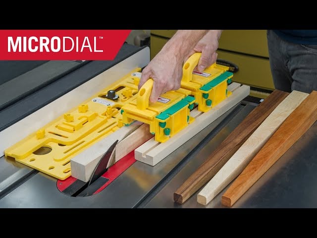 Le meilleur gabarit pour le travail du bois pour les jambes coniques | MICRODIAL Tapering Jig by MICROJIG