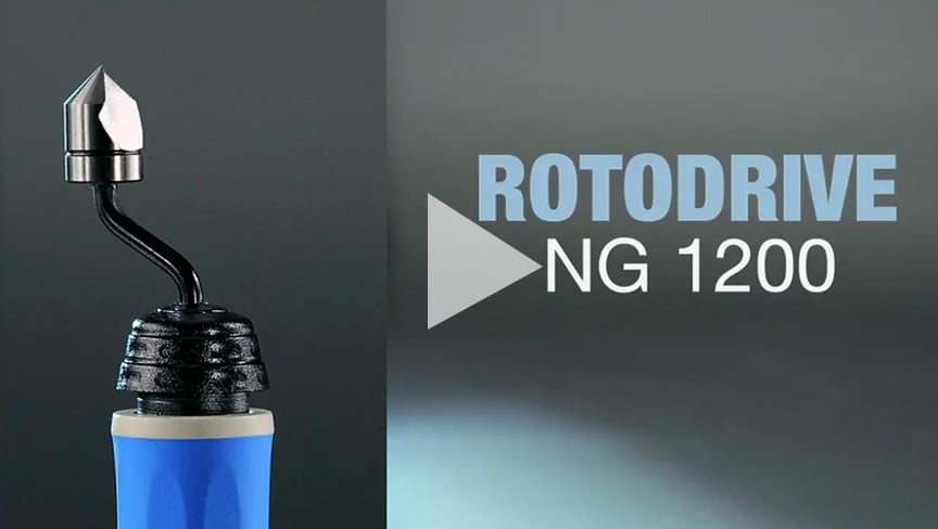  Noga NG1200 HSS RotoDrive Hand Deburring Tool Set (Jeu d'outils d'ébavurage à main)