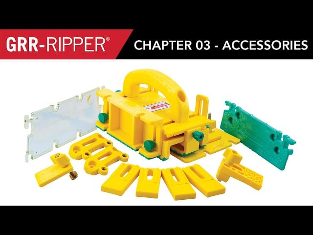 GRR-RIPPER 2018 Instructions | Chapitre 03 - Accessoires GRR-RIPPER