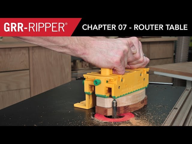 GRR-RIPPER 2018 Instructions | Chapitre 07 - Table à toupie