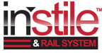 rail instile panneau plat porte logo